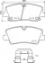 Колодки тормозные дисковые задние Strong Ceramic Hyundai H350 (15-) NISSHINBO NP6132SC (фото 1)