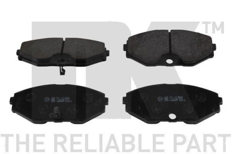 Тормозные дисковые колодки, комплект NK 222247