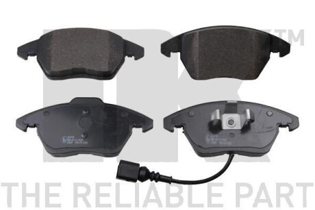 Тормозные дисковые колодки, комплект NK 224770