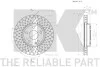 Диск тормозной невентилированный NK 3133112 (фото 3)