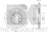 Диск тормозной невентильований NK 313720 (фото 3)