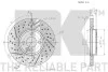 Диск тормозной невентилированный NK 314038 (фото 3)