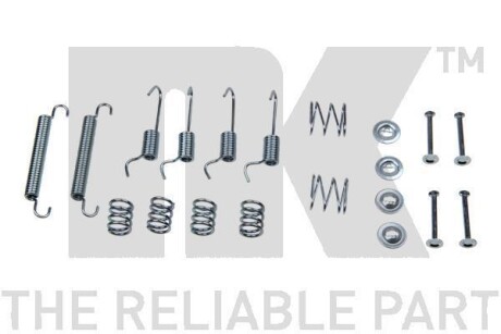 Комплект монтажных тормозных колодок NK 79350008