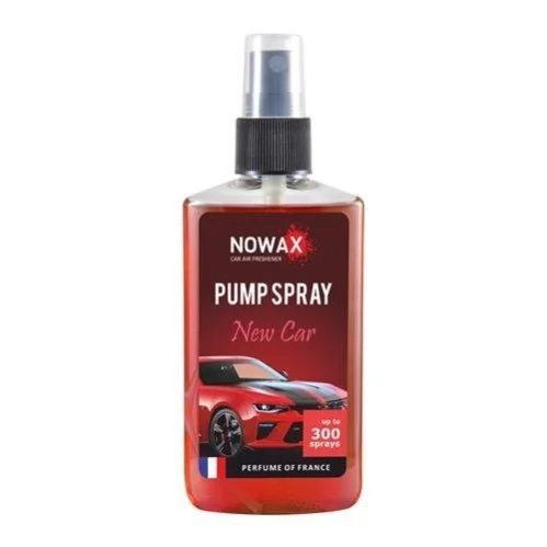 Ароматизатор повітря спрей Pump Spray 75ml - NEW CAR Nowax NOWAX NX07510 (фото 1)