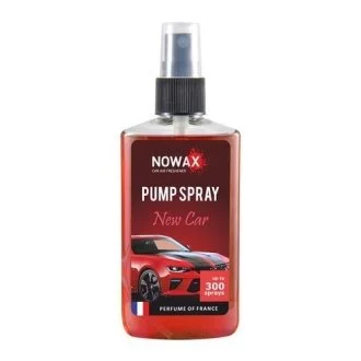 Ароматизатор повітря спрей Pump Spray 75ml - NEW CAR Nowax NOWAX NX07510
