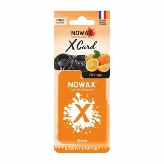 Автомобильный ароматизатор воздуха серия "X CARD" - Orange NOWAX NX07535
