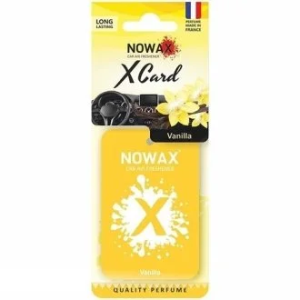 Автомобильный ароматизатор воздуха серия "X CARD" - Vanilla NOWAX NX07536