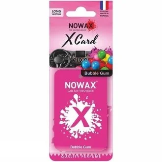 Автомобильный ароматизатор воздуха серия " X CARD" - Bubble Gum NOWAX NX07540
