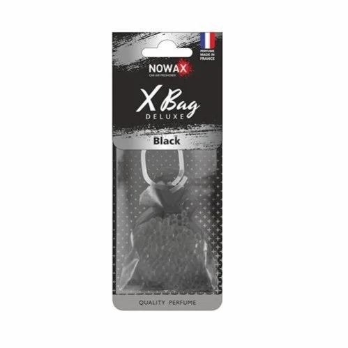 Автомобільний ароматизатор повітря полімерний X Bag DELUXE -Black NOWAX NX07585 (фото 1)