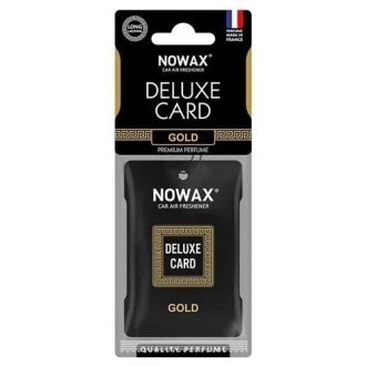 Ароматизатор целлюлозный Nowax серия Delux Card 6 г-Gold NOWAX NX07731