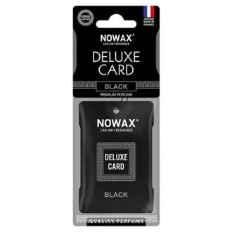 Ароматизатор целлюлозный Nowax серия Delux Card 6 г. - Black NOWAX NX07733
