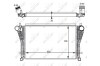 Радиатор интеркулера NRF 30291 (фото 6)
