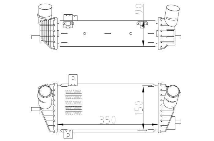 Интеркуллер NRF 309070 (фото 1)