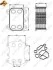 Радиатор масляный NRF 31263 (фото 2)