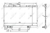 Радиатор системы охлаждения NRF 59100 (фото 1)