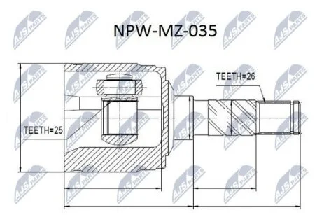 ШРКШ NTY NPWMZ035