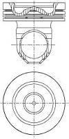Поршень STD NURAL 87-437600-00