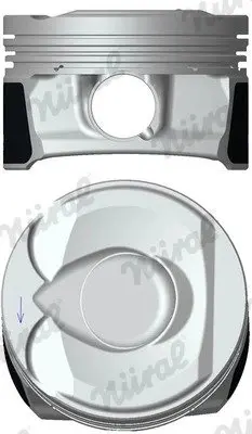 Поршень NURAL 87-453000-00 (фото 1)