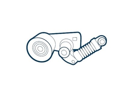 Ролик натяжной OE Germany 022050200001