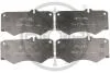 Гальмівні колодки дискові Optimal BP-09318 (фото 1)