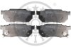 Гальмівні колодки дискові Optimal BP-09401 (фото 1)
