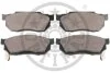 Гальмівні колодки дискові Optimal BP-09401 (фото 2)