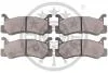 Гальмівні колодки дискові Optimal BP-09438 (фото 2)