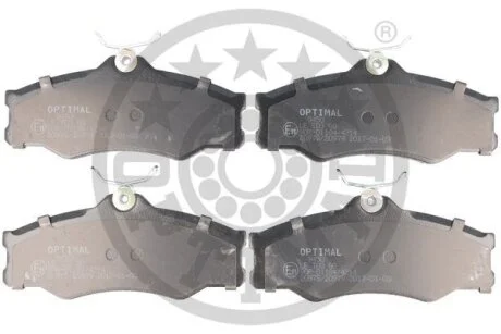 Гальмівні колодки дискові Optimal BP-09450