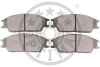 Гальмівні колодки дискові Optimal BP-09451 (фото 2)