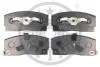 Гальмівні колодки дискові Optimal BP-09505 (фото 1)