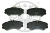 Гальмівні колодки дискові Optimal BP-09522 (фото 1)