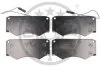 Гальмівні колодки дискові Optimal BP-09525 (фото 1)