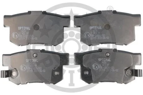 Гальмівні колодки дискові Optimal BP-09654