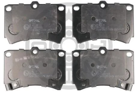 Гальмівні колодки дискові Optimal BP-09661