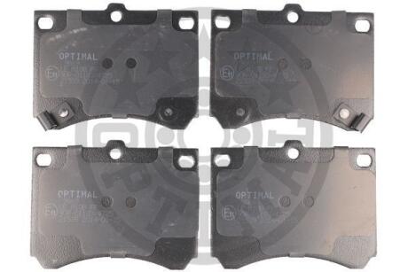 Гальмівні колодки дискові Optimal BP-09669