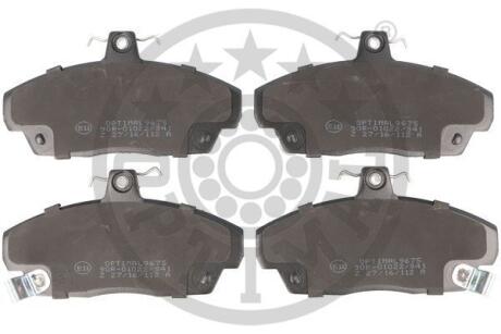 Гальмівні колодки дискові Optimal BP-09675