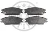 Гальмівні колодки дискові Optimal BP-09680 (фото 1)