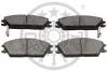 Гальмівні колодки дискові Optimal BP-09680 (фото 2)