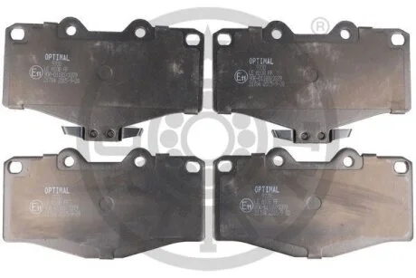 Гальмівні колодки дискові Optimal BP-09700