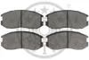 Гальмівні колодки дискові Optimal BP-09714 (фото 2)