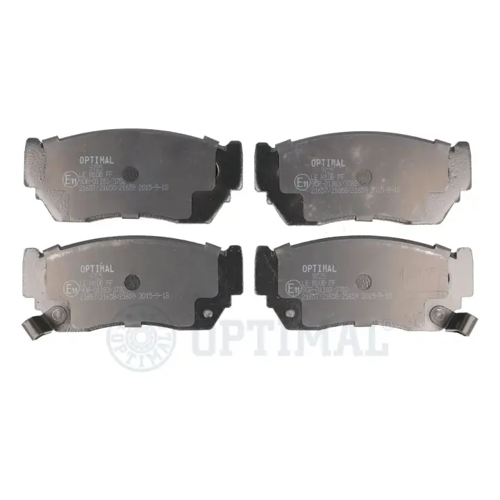 Гальмівні колодки дискові Optimal BP-09725 (фото 1)