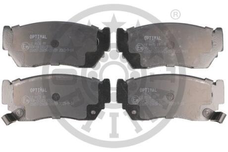 Гальмівні колодки дискові Optimal BP-09725