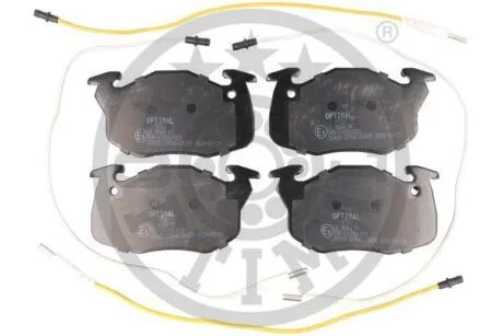 Гальмівні колодки дискові Optimal BP-09750