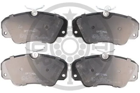 Гальмівні колодки дискові Optimal BP-09756