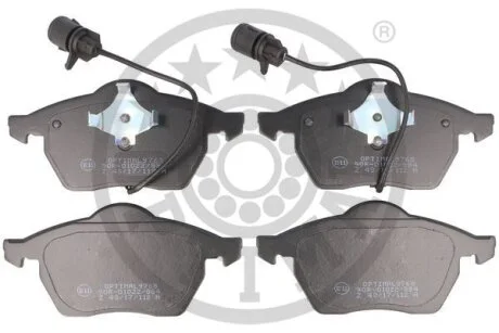 Гальмівні колодки дискові Optimal BP-09768