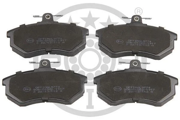 Гальмівні колодки дискові Optimal BP-09774 (фото 1)