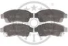 Гальмівні колодки дискові Optimal BP-09787 (фото 1)