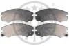 Гальмівні колодки дискові Optimal BP-09827 (фото 1)