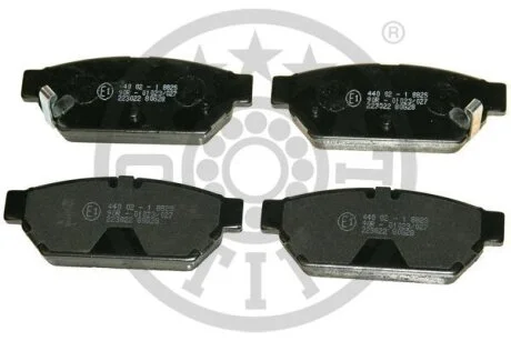 Гальмівні колодки дискові Optimal BP-09862