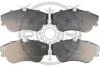 Гальмівні колодки дискові Optimal BP-09929 (фото 1)